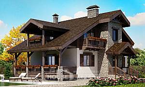 Проекты домов с мансардой